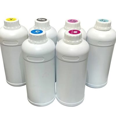 Inchiostro a base d'acqua 1000ml a sfera impermeabile CMYK stampa bianca ecologico impermeabile al sole