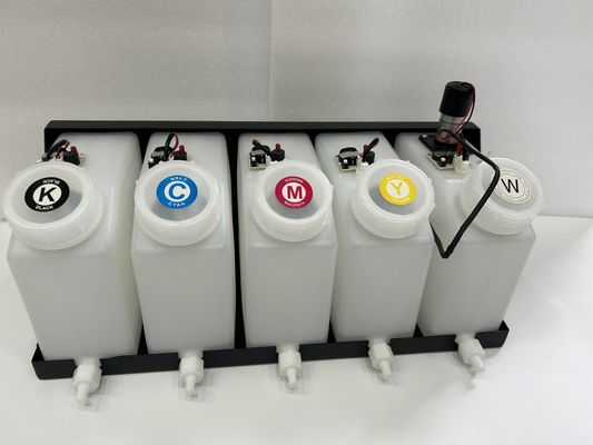 Inchiostro a base d'acqua 1000ml a sfera impermeabile CMYK stampa bianca ecologico impermeabile al sole