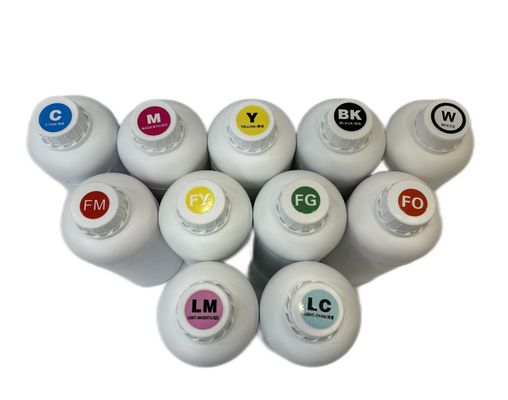Eccellente inchiostro DTF CMYK bianco da 1000 ml per la stampa di trasferimento