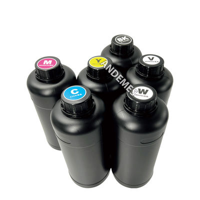 Tecnologia di stampa a cristallo Inchiostro UV da 1000 ml per stampante adesivo XP600 I3200 su pellicola AB