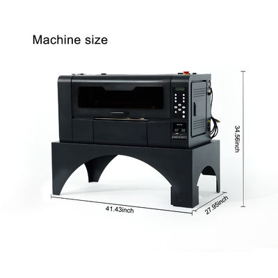 Stampa DTF A3 da 33 cm con doppia testa XP600 Soluzione di stampa veloce di magliette