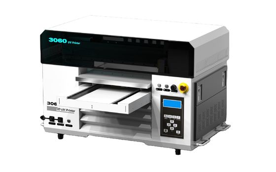 3060 Stampante UV Stampante piatta A3 per la stampa a rotoli su bottiglie e adesivi