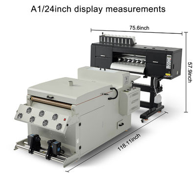DTF A1 3 i3200 Stampa a inchiostro tessile per il trasferimento di calore 9 colori CMYKW FO FY FG FM