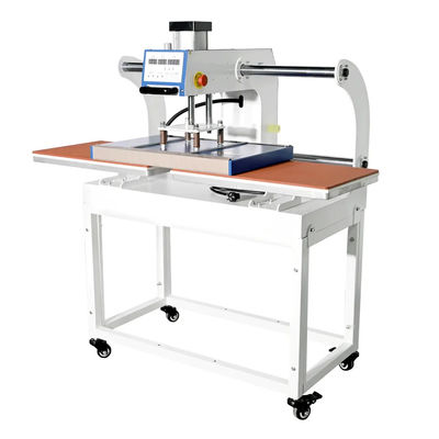 Maschera di pressatura termica pneumatica a doppia stazione 110*80*140CM 80 x 100