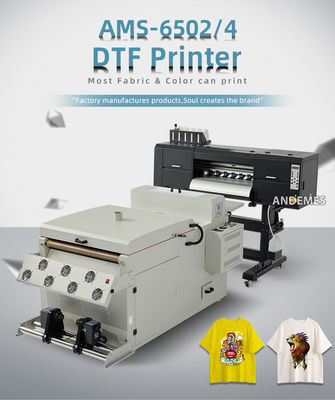 Stampa A1 DTF a 4 teste, macchina di stampa digitale, stampante a getto d'inchiostro da 60 cm