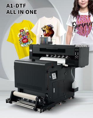 Fabbrica Diretto alle vendite A1 60cm DTF Stampa 2 I3200 Teste Diretto alla pellicola Stampa digitale Pet Film Inkjet DTF Stampa