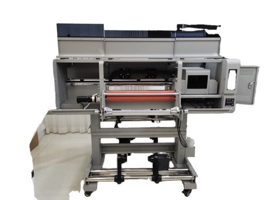 24 pollici da rotolare a rotolare 60 cm Wide UV Printer con 3EPS I3200 teste e laminatore tutto in uno