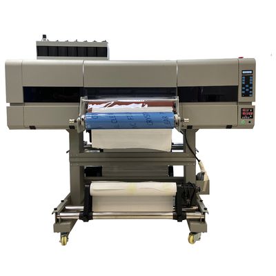 24 pollici da rotolare a rotolare 60 cm Wide UV Printer con 3EPS I3200 teste e laminatore tutto in uno