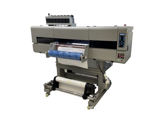 24 pollici da rotolare a rotolare 60 cm Wide UV Printer con 3EPS I3200 teste e laminatore tutto in uno