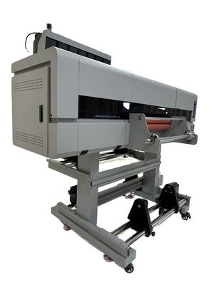 Stampa Dtf per etichette di cristallo semplificata con una stampante a pellicola UV PET da 24"