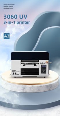 Epson 1390 Color A3 UV Printer CE/UKCA/ROHS A3 3in-1 XP600 DTF per la stampa di adesivi da rulli a rulli