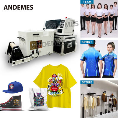Metodo di riscaldamento multicolore della stampante DTF A3 Fronte e retro Spessore del supporto di riscaldamento indipendente 1-3 mm