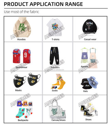 Stampa A3 Dimensione 33cm Dimensione di stampa Stampa DTF per T-shirt Trasferimento di calore di Andemes