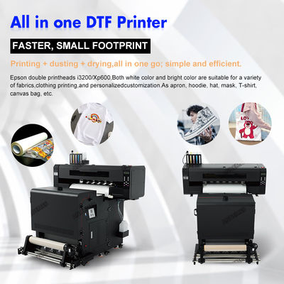 Stampa DTF larghezza di stampa di 60 cm con stampa all-in-one ad alta velocità e testina di stampa I3200