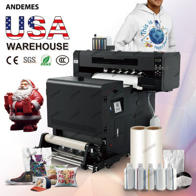 Stampa DTF professionale con 2 teste e scheda madre I3200 A1 dimensione di stampa grande