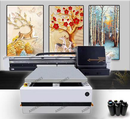 1440*1440dpi Risoluzione di stampa Stampa UV a LED a letto piatto con testina di stampa Epson XP600*3