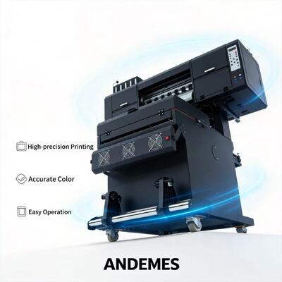 Stampante DTF Roll-to-Roll di Precisione da 60 cm di Larghezza per Negozi di Abbigliamento Professionali