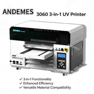 Stampante UV 3060 3 in 1 per applicazioni multi-materiale ad alta risoluzione