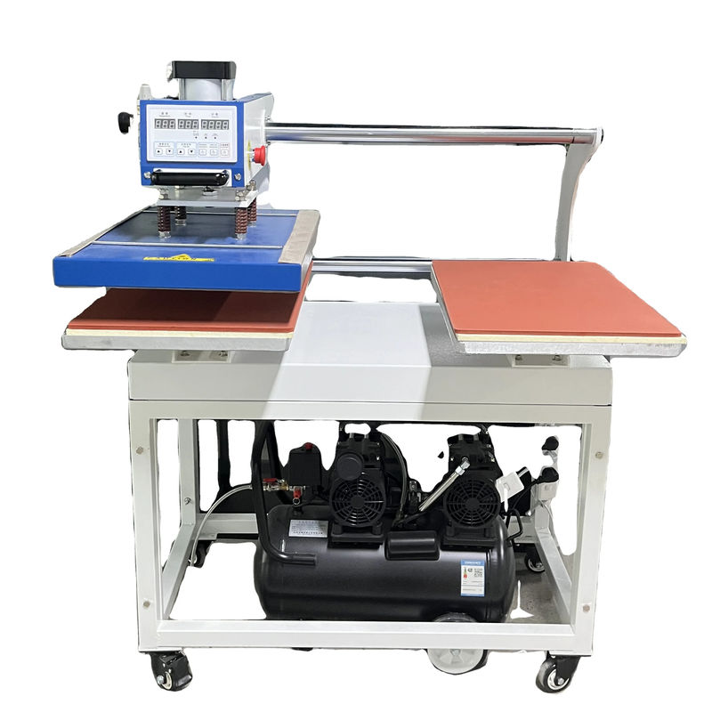 2 stazioni della macchina di stampa termico per la sublimazione della stampa di magliette 160 KG