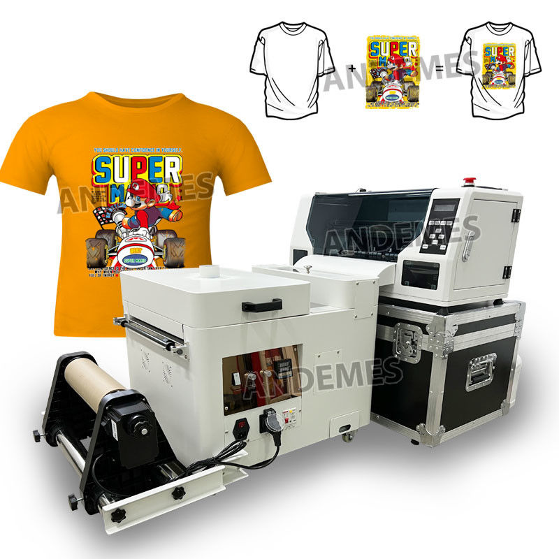 Metodo di riscaldamento multicolore della stampante DTF A3 Fronte e retro Spessore del supporto di riscaldamento indipendente 1-3 mm