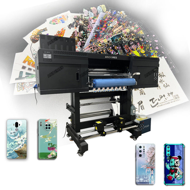CMYKWWWW Ink Color UV Printer A1 6090 2 in 1 Macchina per la pubblicità e il branding 24 pollici
