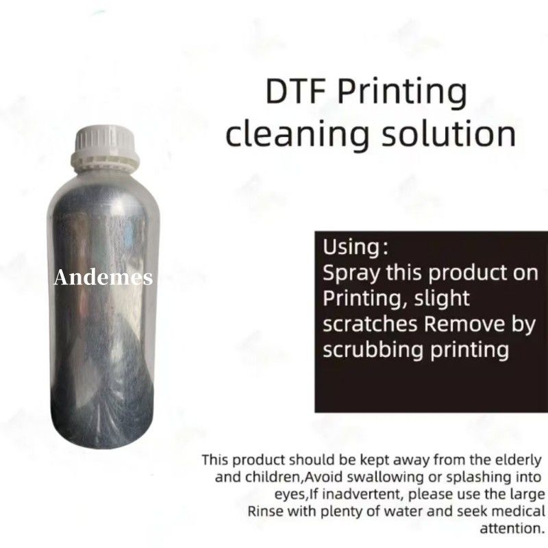 DTF Residue Cleaner Spray Soluzione facile e veloce per rimuovere la colla dalle magliette e dai cappelli