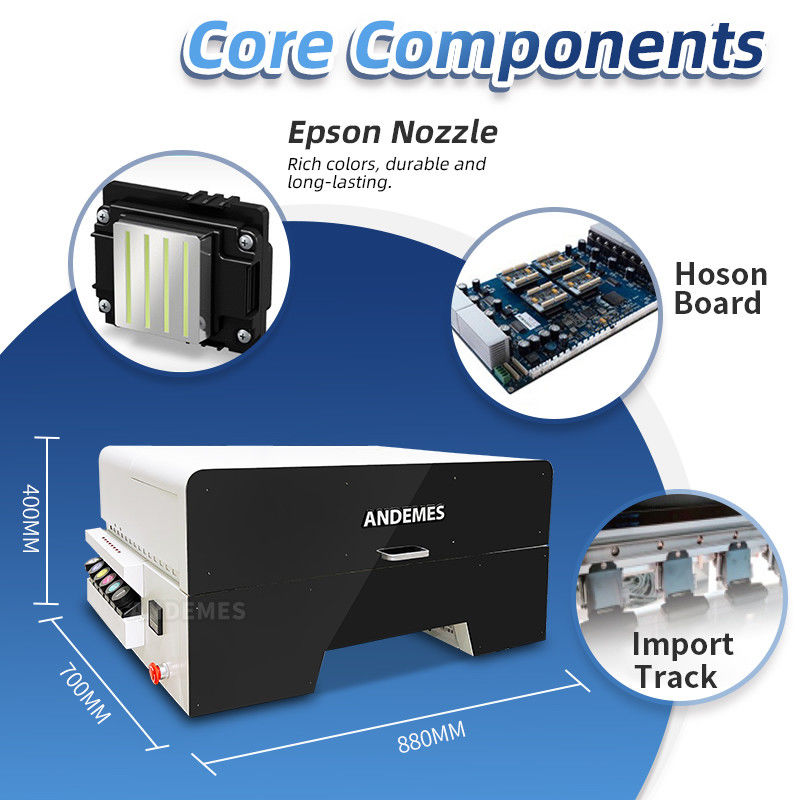 Stampante a getto d'inchiostro DTF A3 con compatibilità Windows 7/8/10 per stampa su tessuti ed etichette